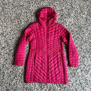 The North Face Thermoball Parka Jacket Pink Full Zip Hooded Women’s Large